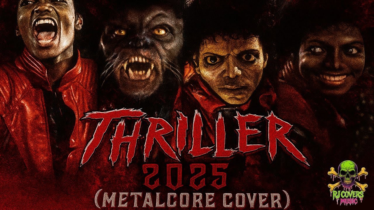 Thriller (Metalcore Cover) | Michael Jackson Reimagined | RJ Covers Music [Halloween 2025]