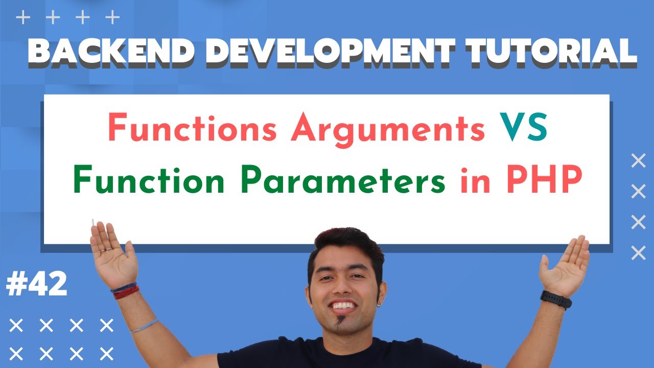 Passing Function Parameters & Function Arguments values in PHP | PHP Tutorial in Hindi in 2020 #42
