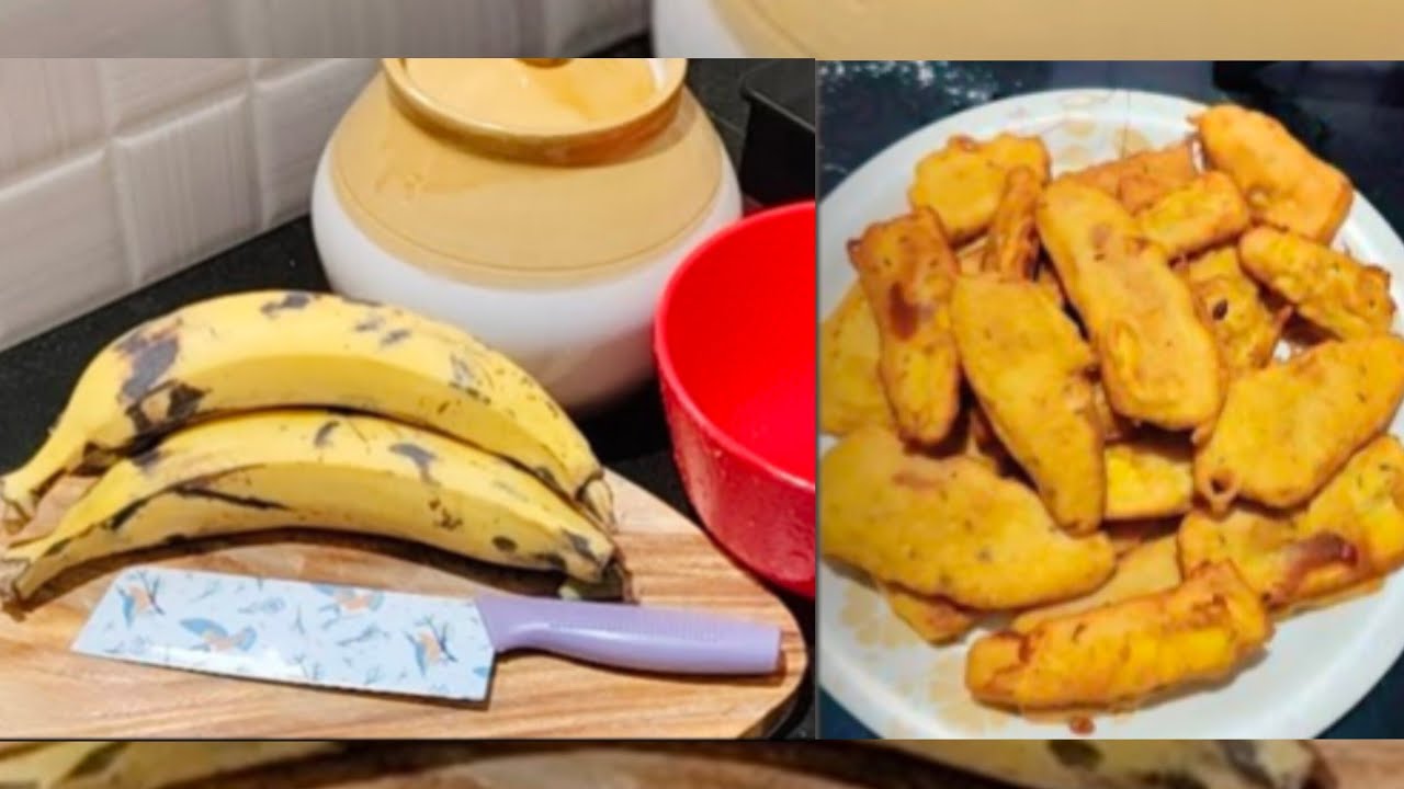Iifa's kitchen & vlog is live! banana fritters recipe 👍👌pazham pori