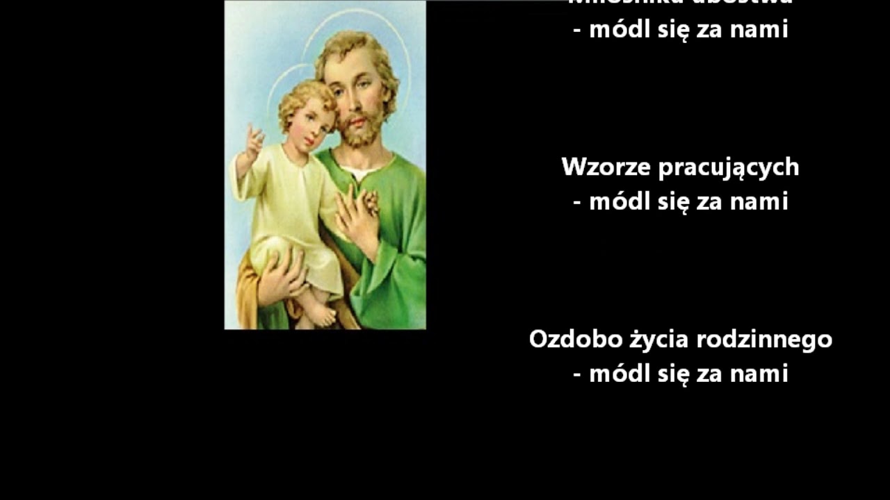 Litania do Św. Józefa śpiewana