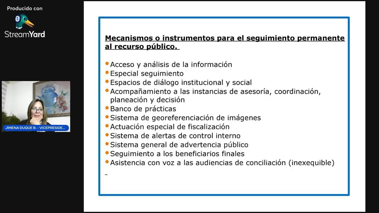 Clase #2: Control y Vigilancia Fiscal. Énfasis en el acto legislativo 04 de 2019