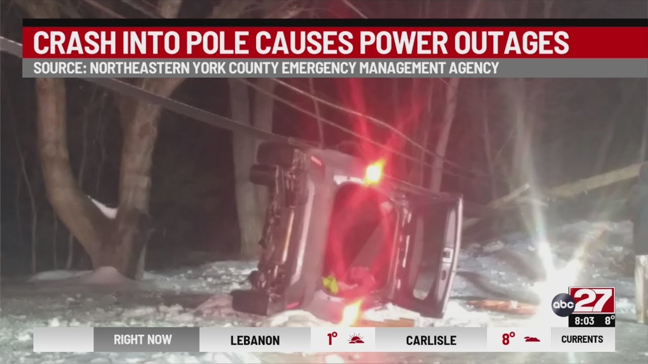 York County road closing indefinitely due to multi-vehicle crash