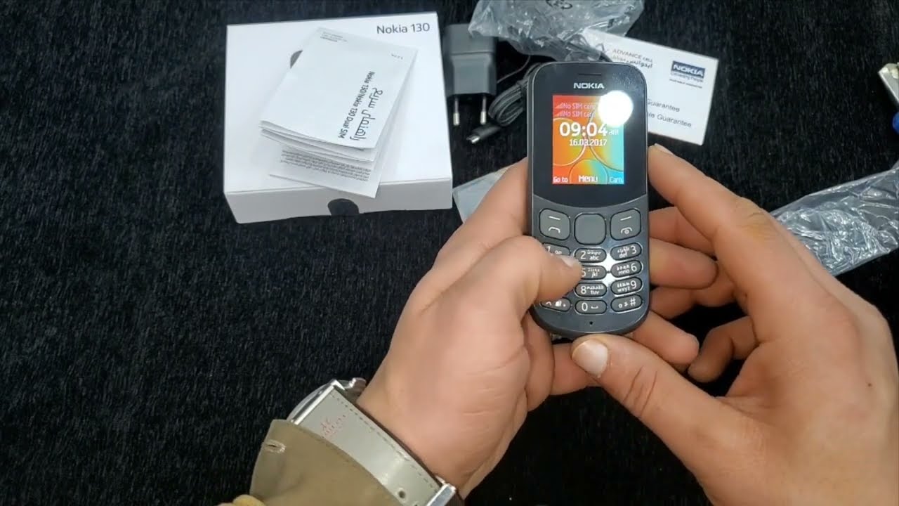 Nokia 130-2017 #unboxing