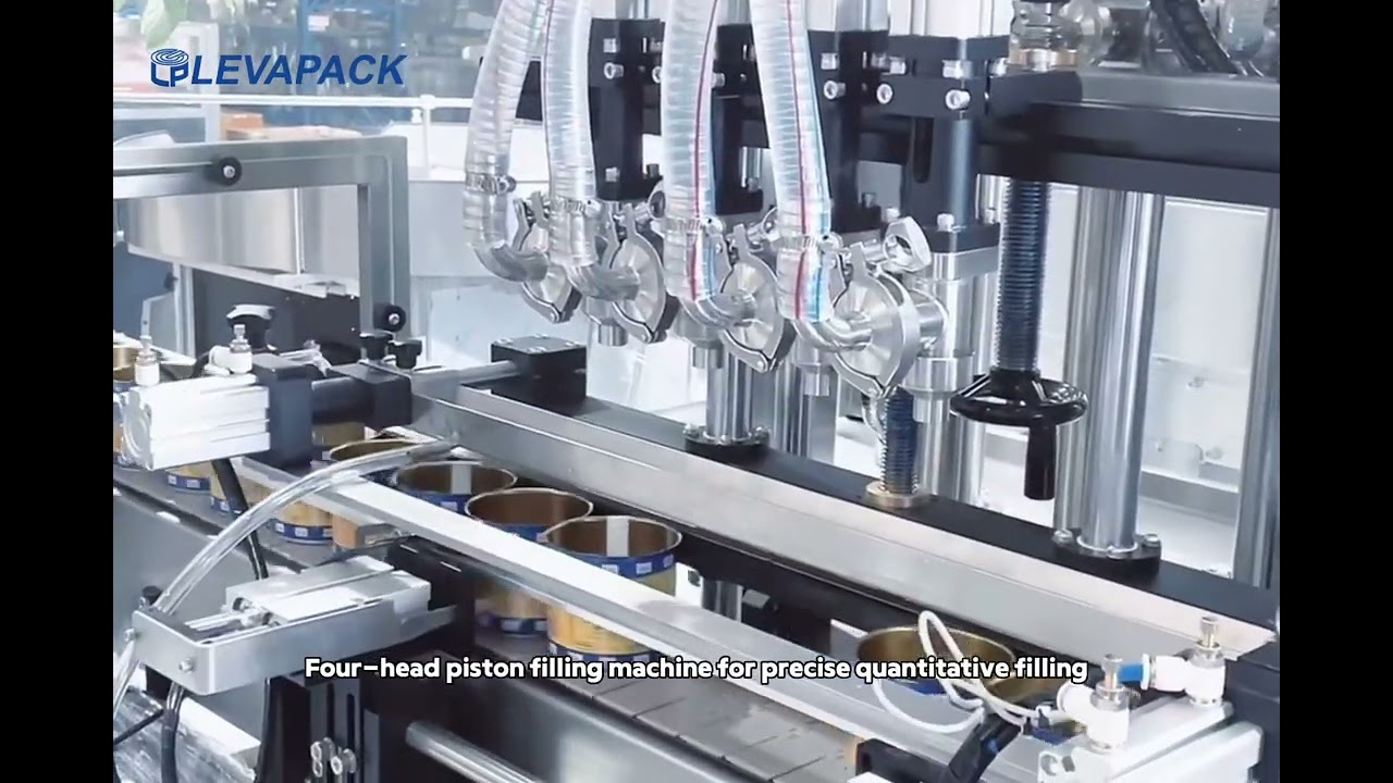 Levapack Coffee Can Filling And Packaging Production Line