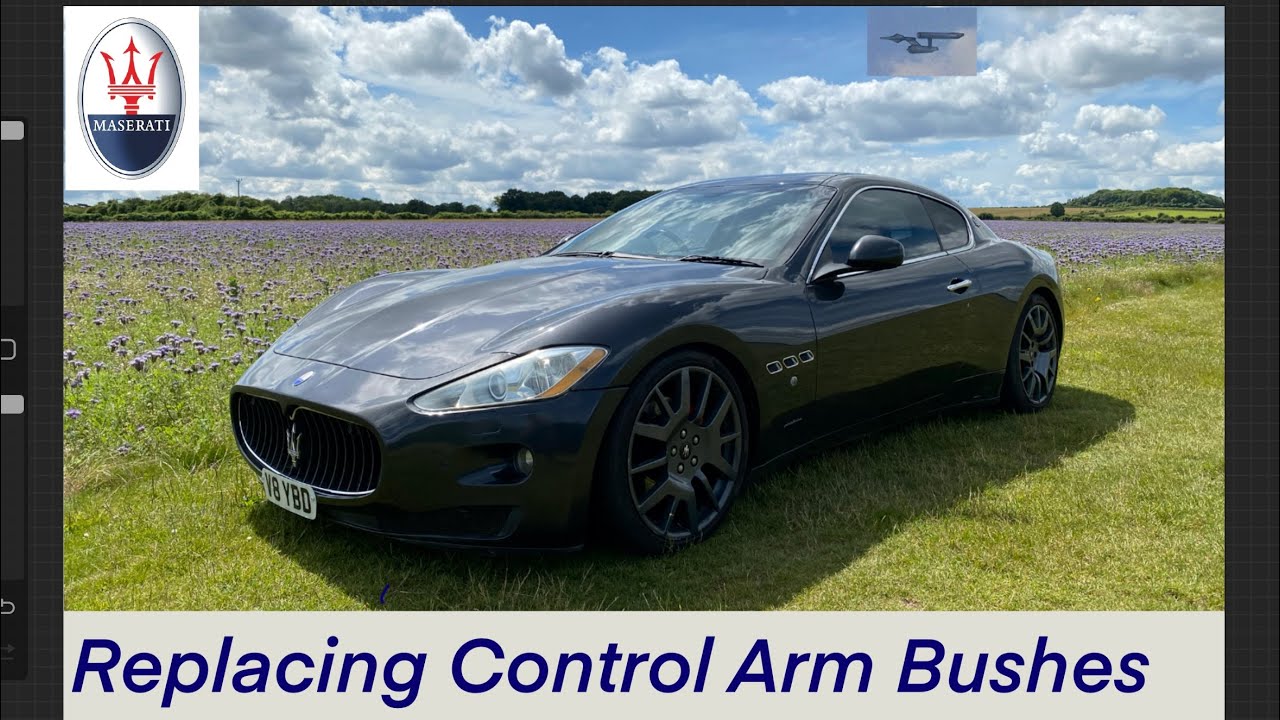 Save Money! - Changing Control Arm Bushes on my Maserati Granturismo 4.2 V8 Project car - Part 14