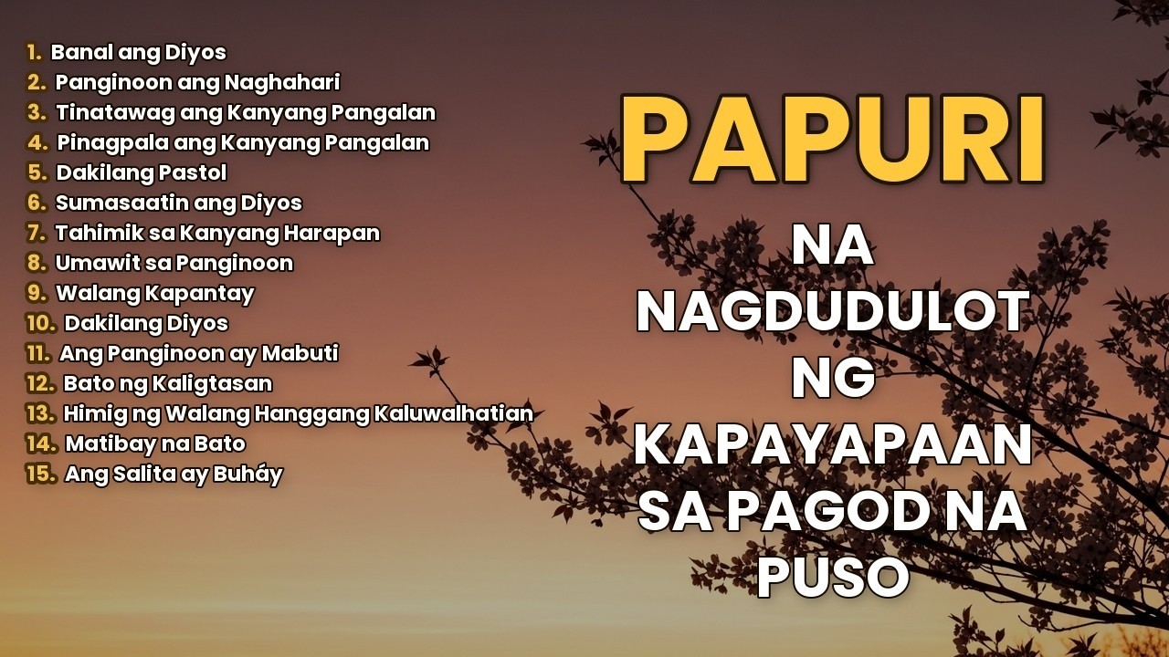 Kristiyanong Musika 🙏 Para Maranasan Ang Kapayapaan Ng Diyos