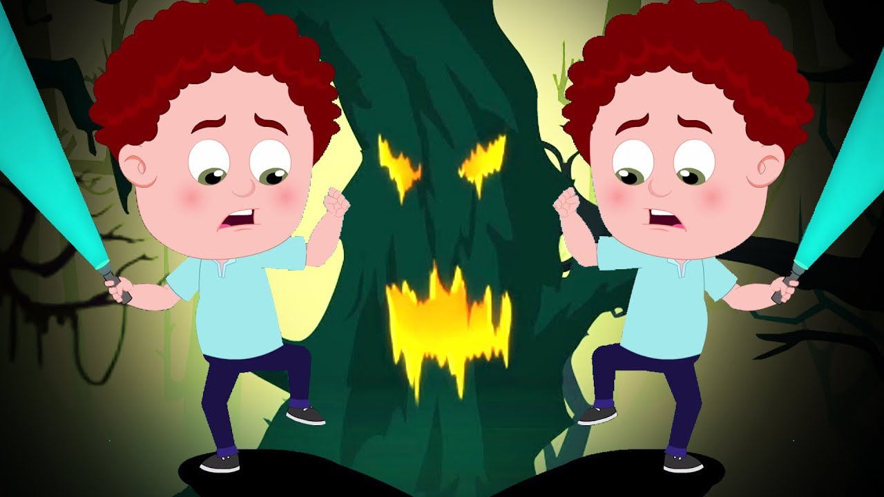 Boschi spaventosi | Rima di Halloween | Canzone prescolare | Nursery Rhyme | Scary Woods For Kids