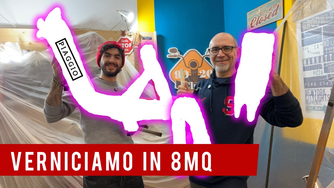 VERAMENTE?! Verniciamo il Ciao DOMENICA PERFETTA per #mbe2026 #motorbikeexpo #piaggiociao (Parte 4)