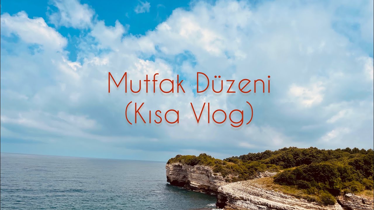 Mutfak Temizliği-Tezgah Altı Düzeni-Temizlik Vlog
