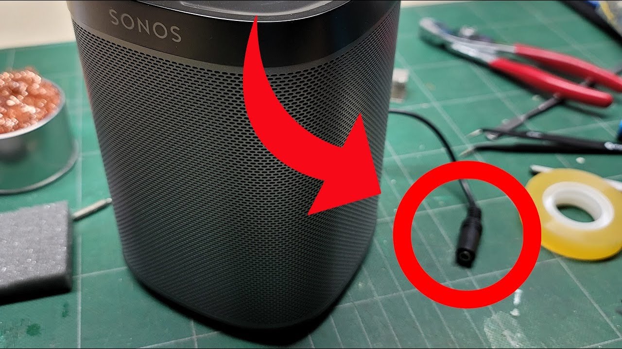 Adding Aux - Fixing Sonos Play:1's Biggest Flaw