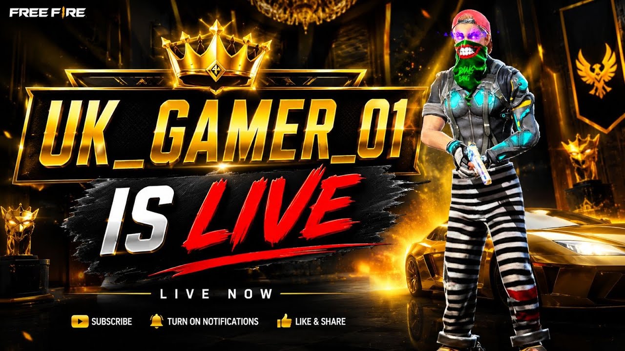 🔴[Live Free Fire New Rank Season Rank Push !!