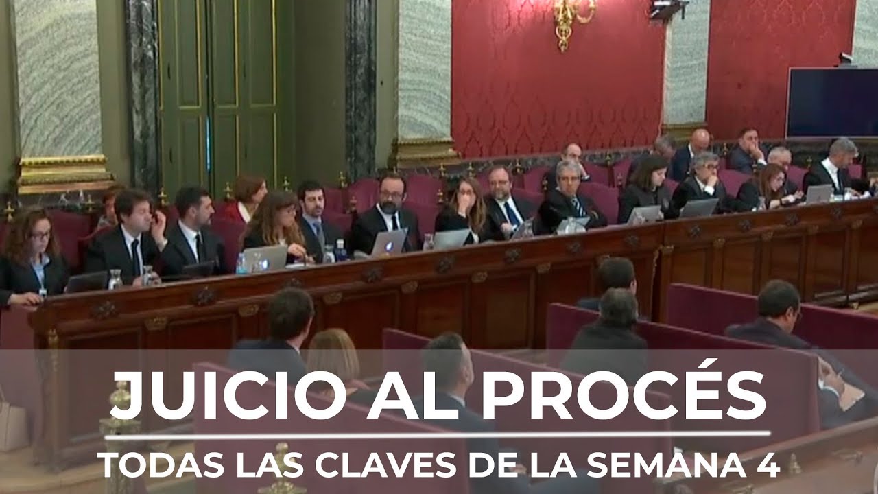 Resumen cuarta semana del juicio al 'procés': violencia policial contra violencia ciudadana