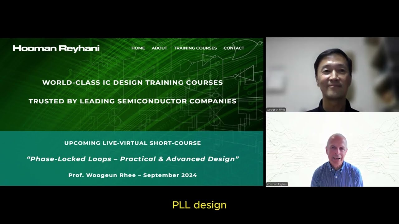 Interview with Prof. Woogeun Rhee (Tsinghua University) - "Phase-Locked Loops" Online Course (2024)