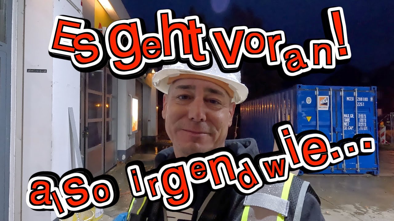 SHELL Tankstelle Korschenbroich KOMPLETTUMBAU Teil III - Nix neue Tür!