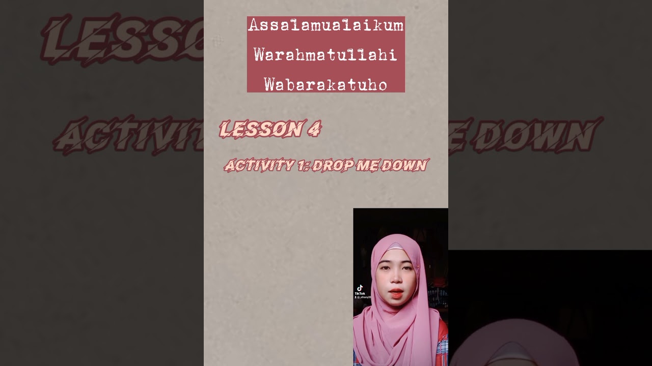 Activity in General Physics 1: Drop Me Down