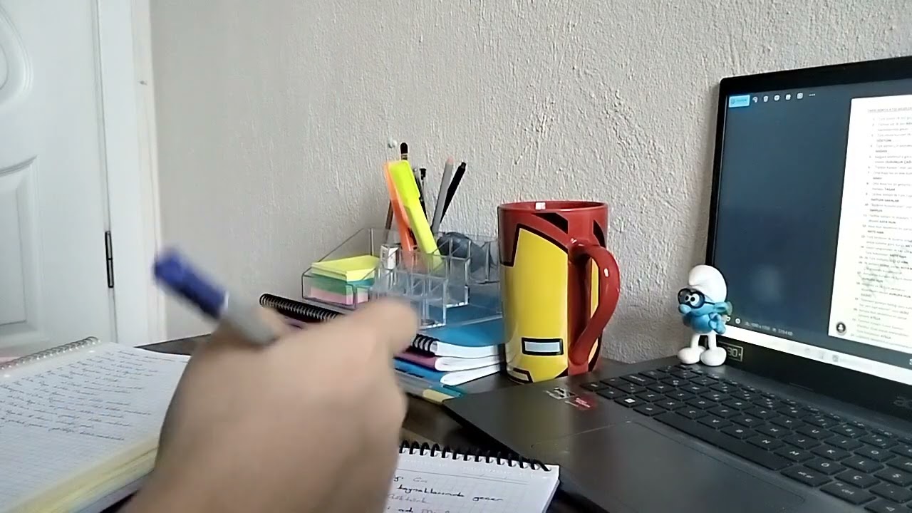 Study With Me | 1 Hours of Quiet Focus | No Music, Pen & Paper Sounds            benimle ders çalış