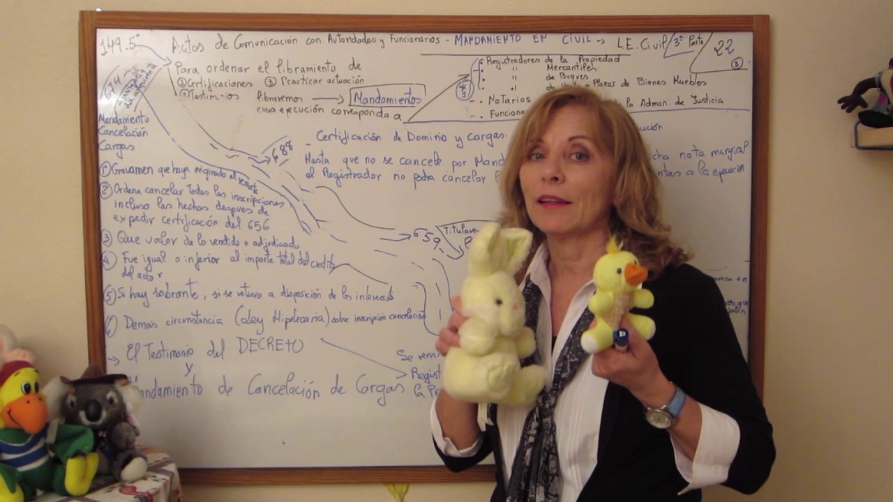 22.-MANDAMIENTO CIVIL . TERCERA PARTE