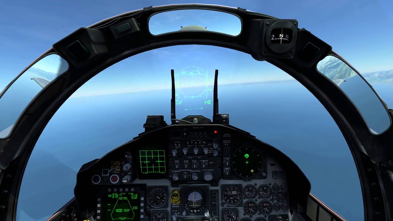 DCS tutoriel F-15C : Tir missile/canon (FR)