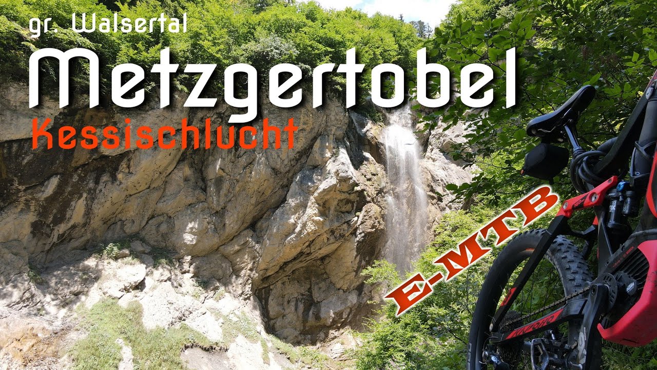 MTB großes Walsertal Metzgertobel