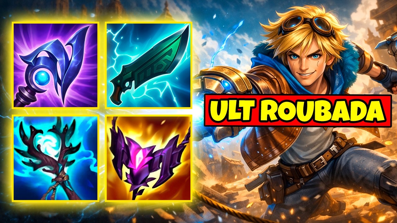 ESSE É SUPER EZREAL AP COM DANO ABSURDO NO ITEM