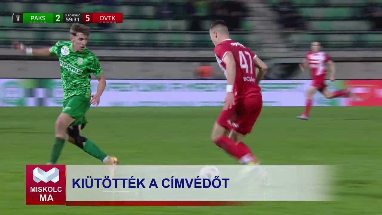 Sportpercek 2026. 02. 12.: Paks - DVTK