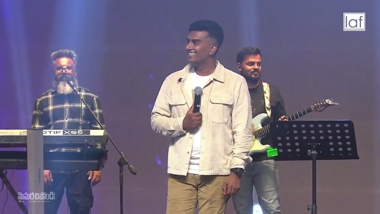 మైమరచిపోండి ||  Brother John John Jebaraj Musical live Stage performance 2025