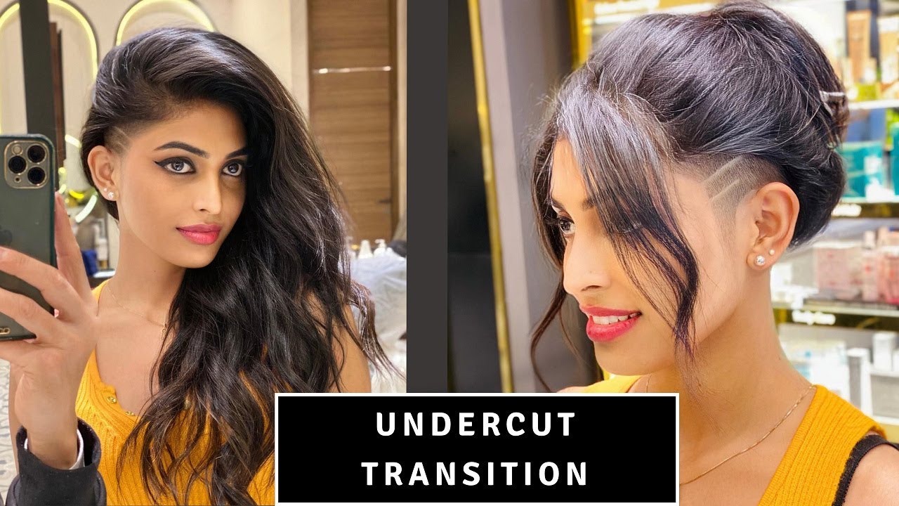 Kerala Model Undercut | Women Haircut | Women Undercut | Indian Girl Undercut Vlog | Women Headshave