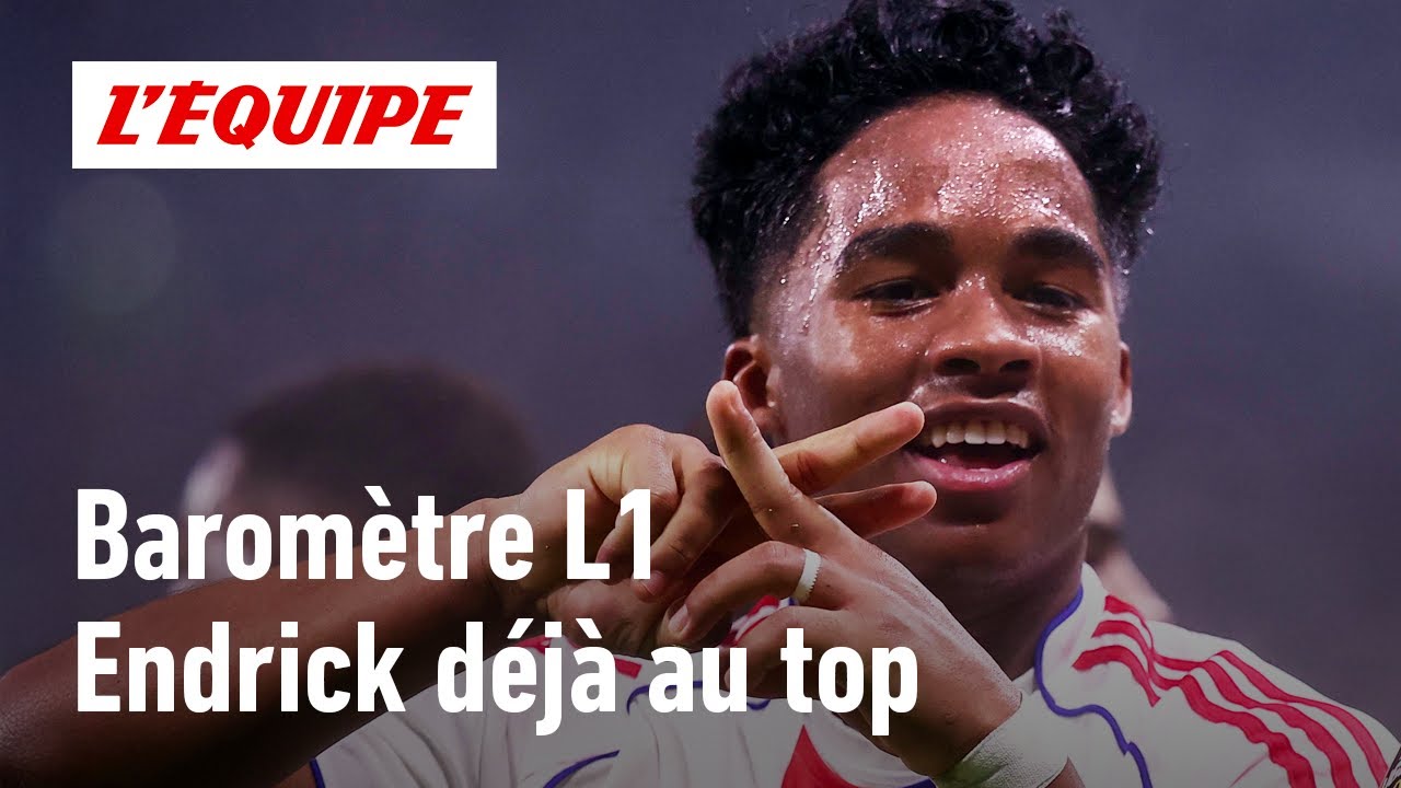 Endrick, Dembélé et l'OM au top : le baromètre de la 18e journée de Ligue 1