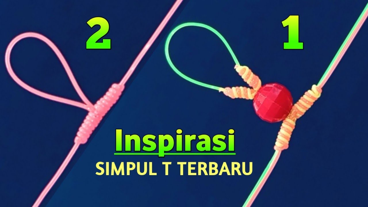 T Knot Fishing - How to make a fishing T knot