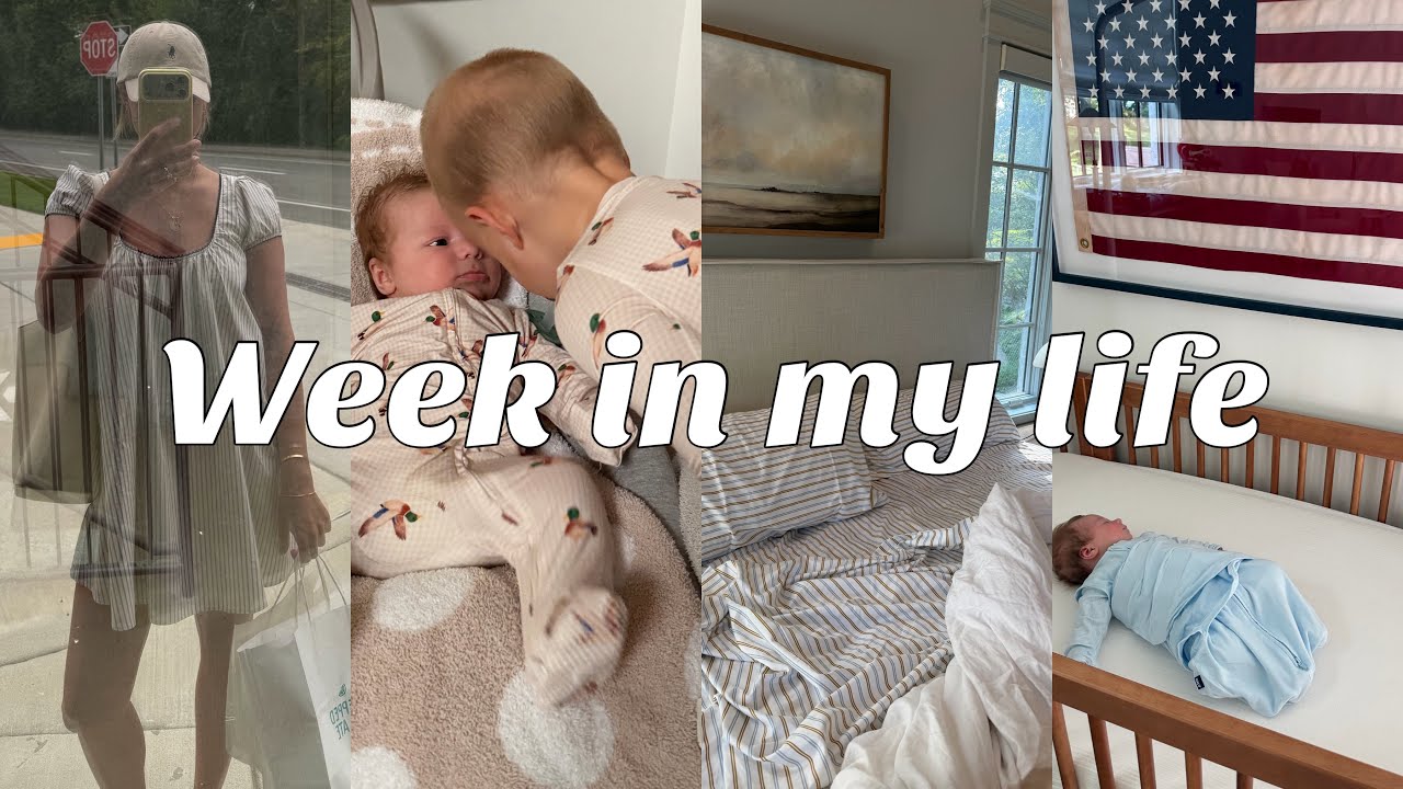 Week in my life as a mom of 2 | Rachel Autenrieth