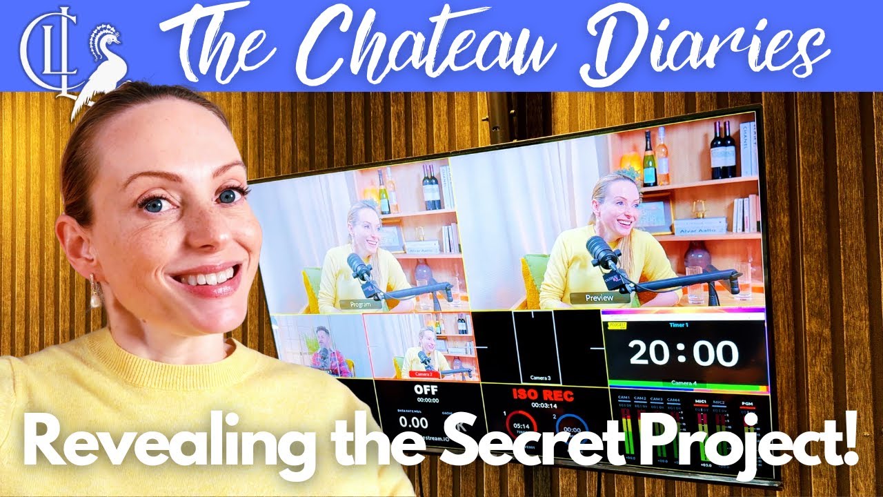 🏰🎤 The SECRET PROJECT I've Been Working on | CHATEAU DIY: The Podcast! 🏰🎤