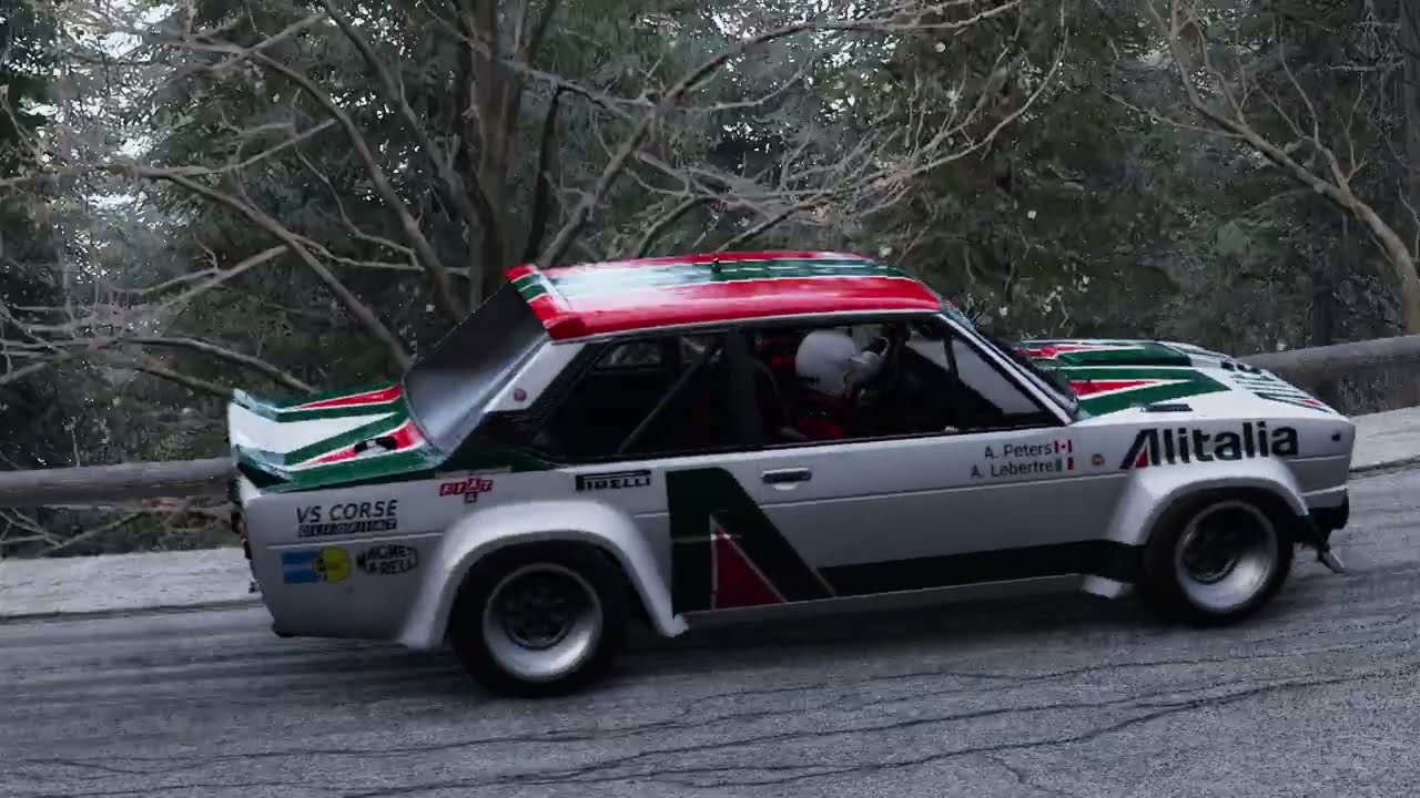 Abarth FIAT 131 in Monte Carlo