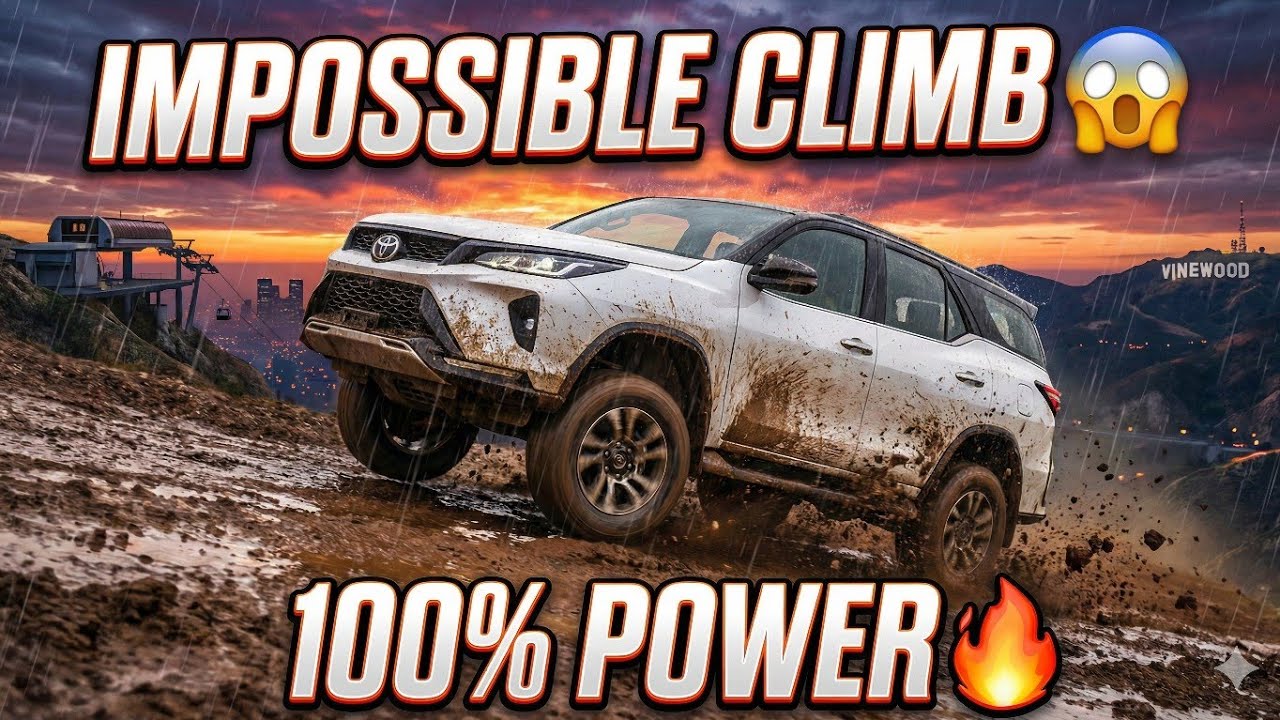 Gta 5 Fortuner Legender Drive Offroading. #gta5 
