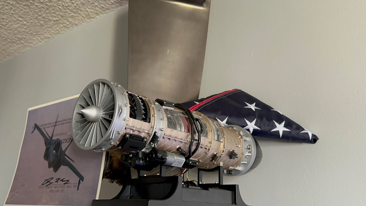 Stig Projects … F-35 (F-135) Jet Engine Build