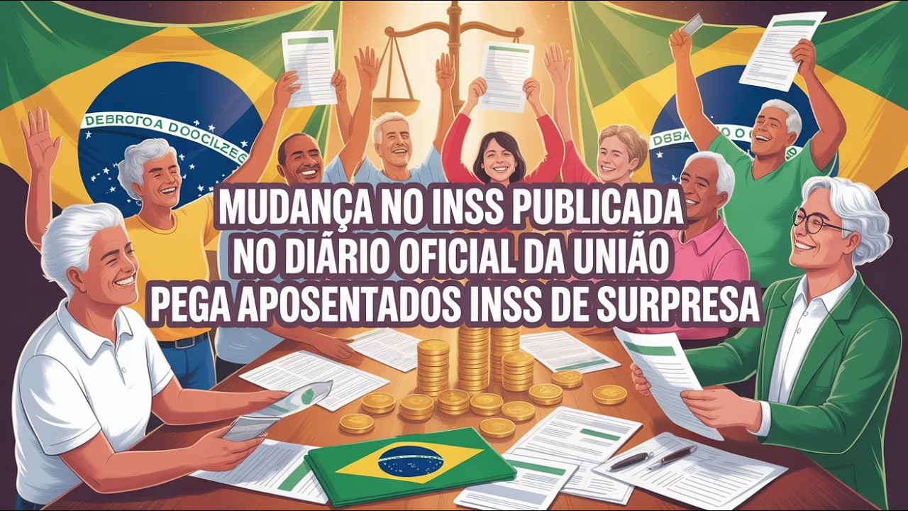 Mudança no INSS Publicada no Diário Oficial da União Pega Aposentados de Surpresa