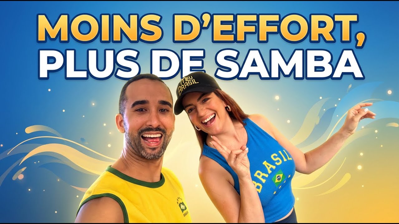 Danser plus avec moins d’effort en samba:fluidité, confort et sensations | live #009