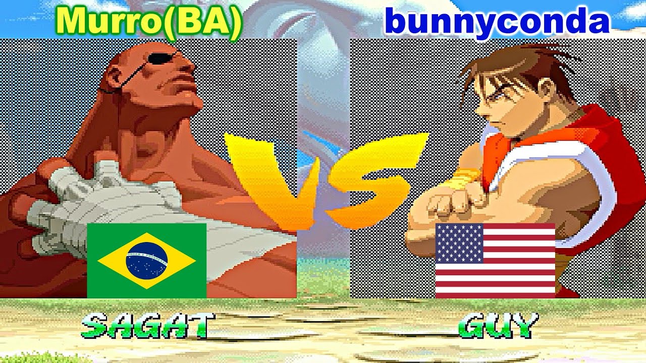 Street Fighter Alpha 2 - Murro(BA) vs bunnyconda FT10