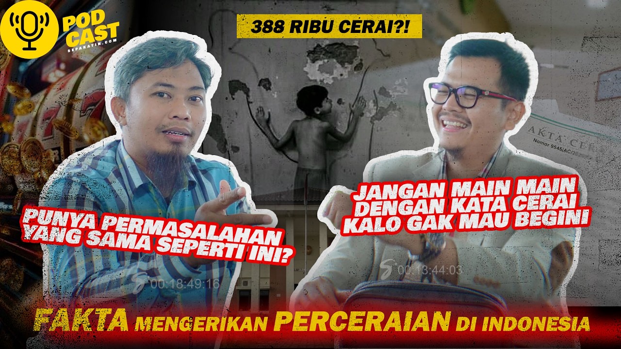 388 RIBU PERCERAIAN DI INDONESIA?! Ini Penyebab & Solusinya - SEPAKATIN