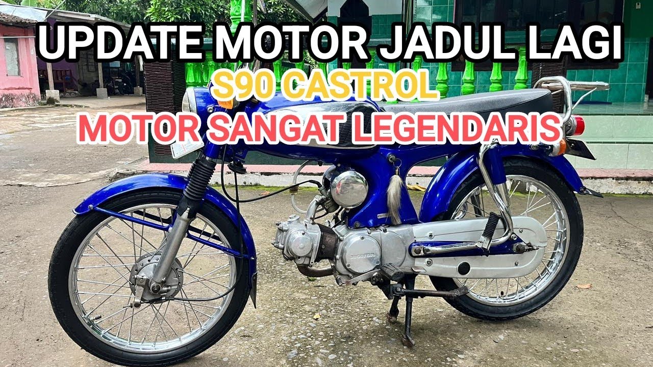 ALHAMDULILAH REDY 1 UNIT MOTOR S90 BIRU📌📌 MASIH TAAT PAJAK MOTOR SUDAH RAPI