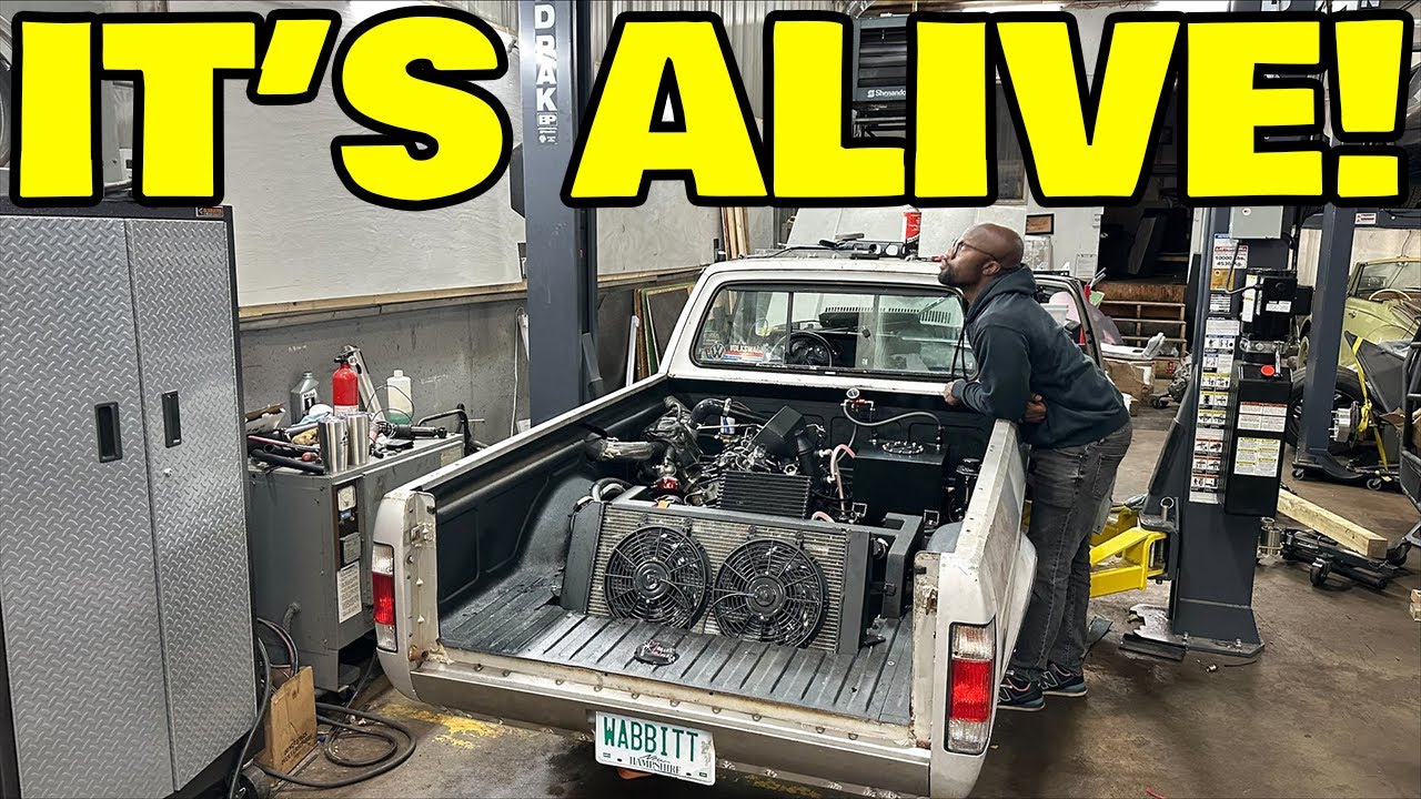 Our Dual Motor Hayabusa Turbo Pickup Truck Puts its Power To The Ground