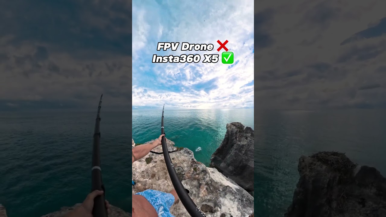 ✅ Insta360 X5✅ Super long selfie stick✅ Brave enough friend