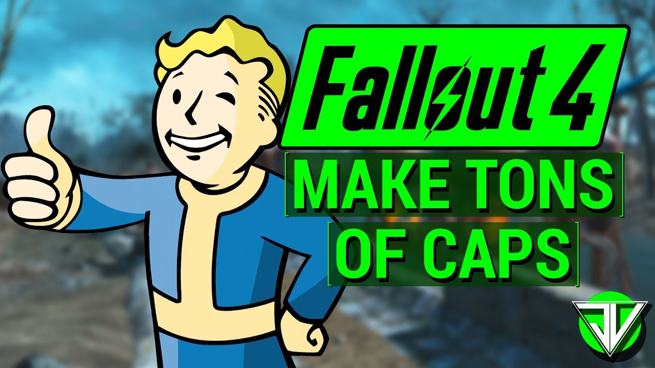 FALLOUT 4: How To Make A TON OF CAPS in Fallout 4! (3000+ Caps Per Hour Using Purifiers)