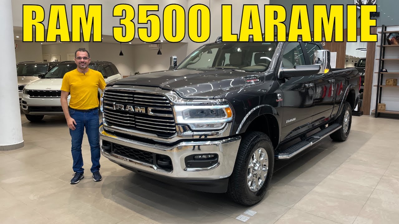 RAM 3500 Laramie - A MAIOR picape disponível no Brasil