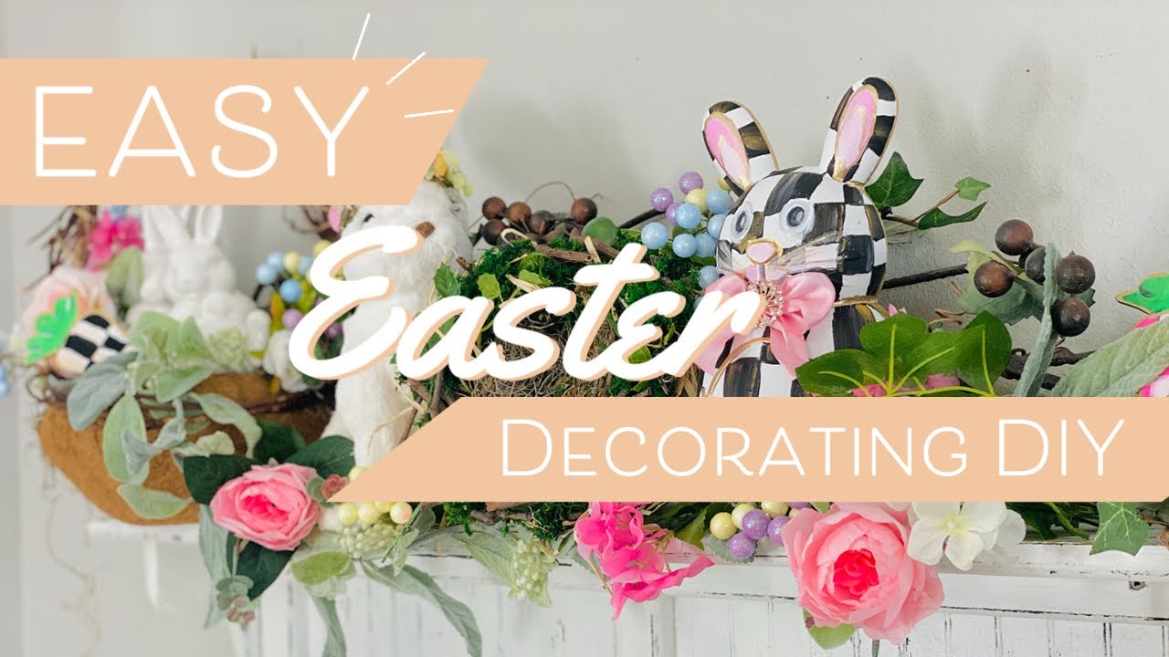 🐰4 DIY EASY EASTER CRAFTING, DECORATING + TREAT MAKING EASTER/SPRING 🐰 