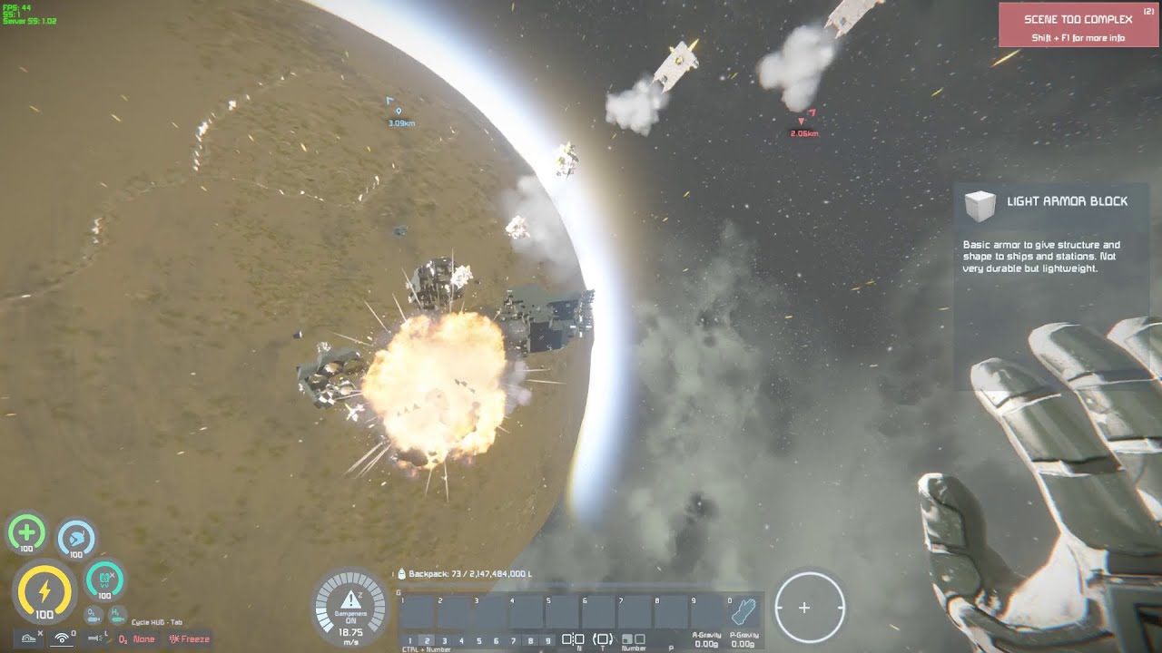 Guided Missile (no Scripts) Space Engineers - Smart Cluster Bomb Teaser