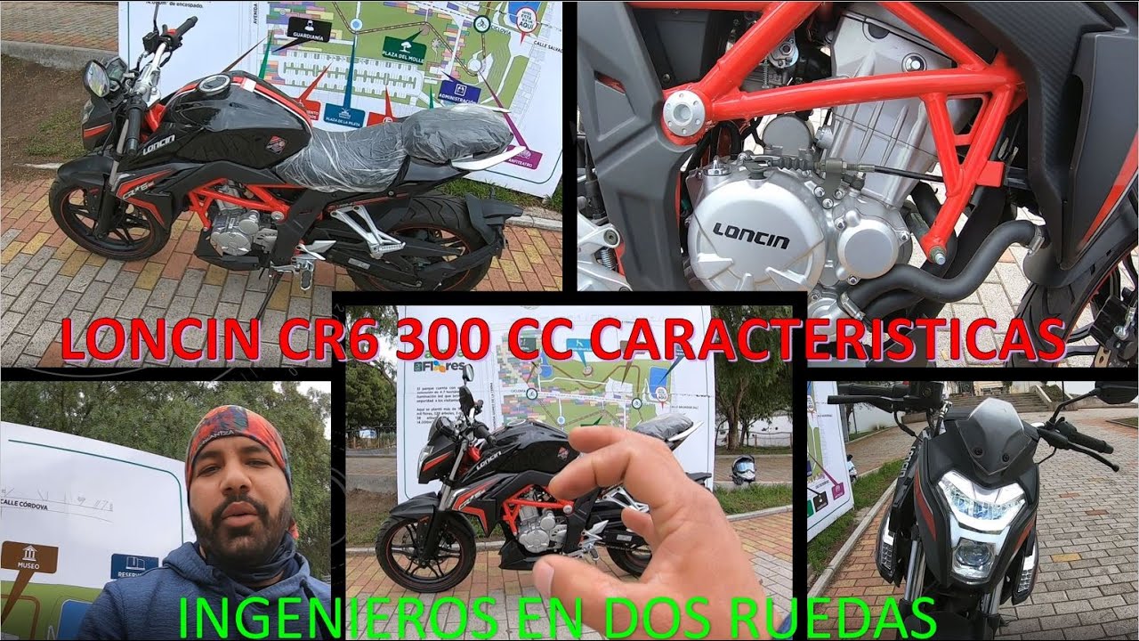 LONCIN CR6 300CC, CARACTERISTICAS ECUADOR