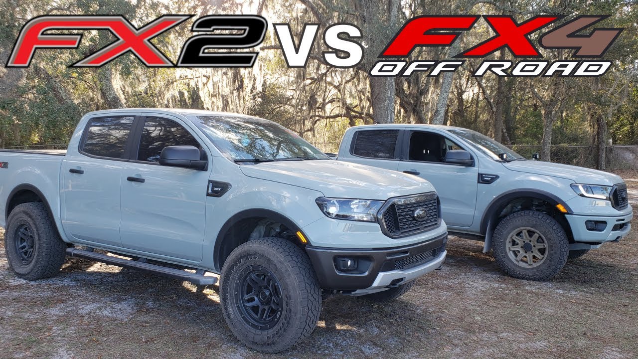 Ford Ranger FX2 против FX4: внедорожные условия