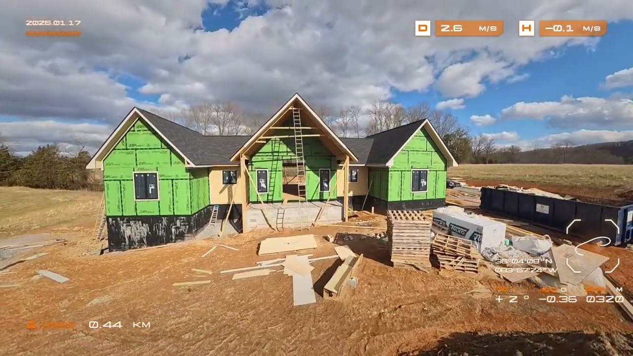 Unique Aerial View® - Produced Antigravity A1 Studio new home.