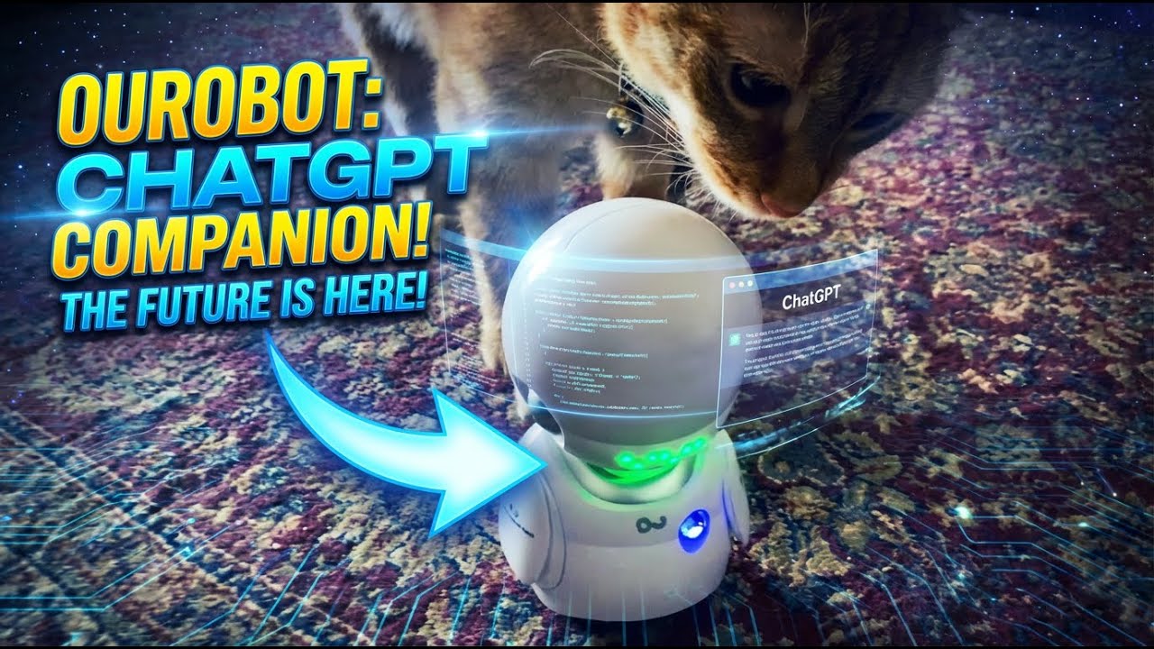OUROBOT: Протестирован новый робот-компаньон для ChatGPT 🟡 Gadgetify