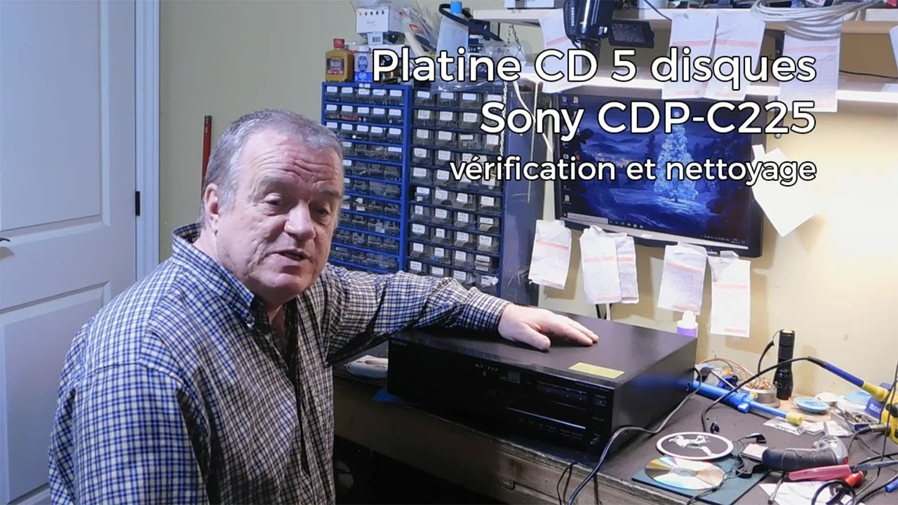 Sony CDP-C225 | SJC Électronique